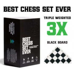 Best Chess Set Ever - Black Board